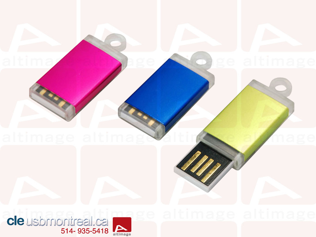 Clé USB publicitaire 'Mini Metal' - Bemyself
